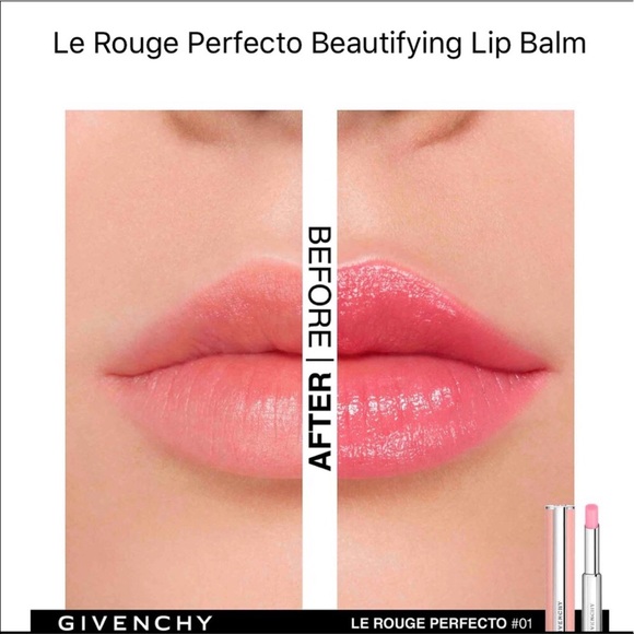 🌿 GIVENCHY Le Rouge Perfecto Beautifying Lip Balm - Picture 4 of 7